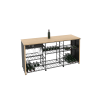 Большая барная стойка Architecture Intérieure du Vin Large Counter Bar 185 см Большая барная стойка Architecture Intérieure du Vin Large Counter Bar 185 см