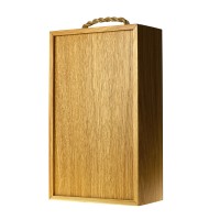 Пенал Addwood из древесины дуба для двух бутылок 