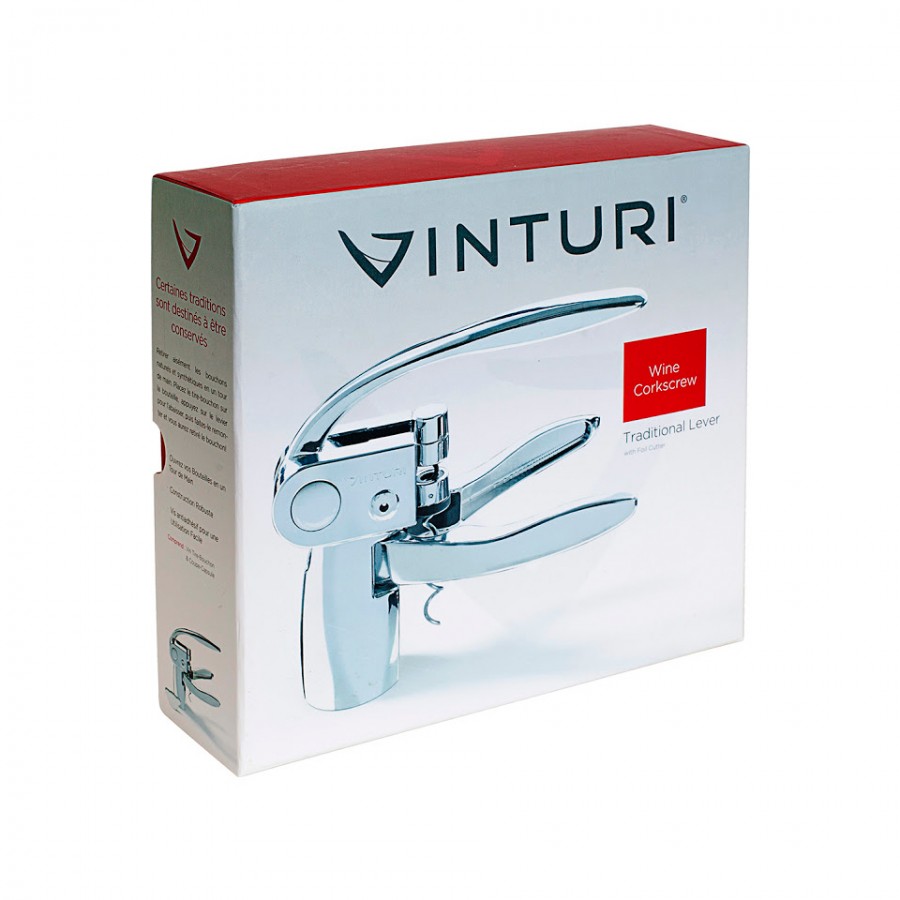 Штопор рычажный для вина Vinturi Butterfly
