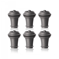 Пробки для вакуумного насоса серые Vacu Vin Grey 6 шт. Пробки для вакуумного насоса серые Vacu Vin Grey 6 шт.