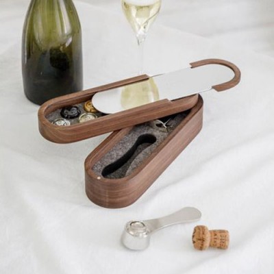 Набор инструментов для шампанского с футляром для плакеток L'Atelier du Vin Sparkling Set
