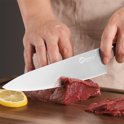 Нож шеф-повара Sunnecko 8 Inch Chef Knife, синий