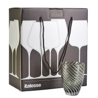 Стаканы сервировочные Italesse Vertigo Tumbler Black 2 шт