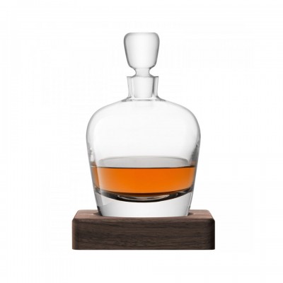 Декантер Lsa International Arran Whisky с деревянной подставкой Whisky 1 л