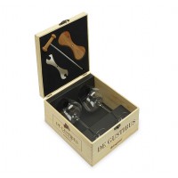 Подарочный набор из 2х бокалов в деревянной упаковке Legnoart Degustibus Подарочный набор из 2х бокалов в деревянной упаковке Legnoart Degustibus