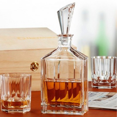 Набор из декантера и 2-х стаканов Nachtman Aspen Whisky