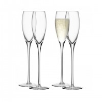 Набор из 4 бокалов-флейт Lsa International Wine 160 мл Набор из 4 бокалов-флейт Lsa International Wine 160 мл
