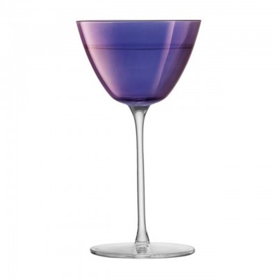 Бокалы для мартини LSA International Aurora фиолетовый 4 шт.