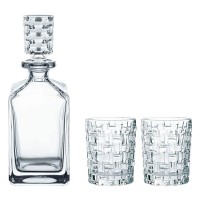 Декантер и 2 стакана, набор для виски Nachtmann BOSSA NOVA