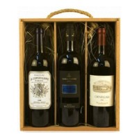 Пенал Addwood из древесины бука для трех бутылок 