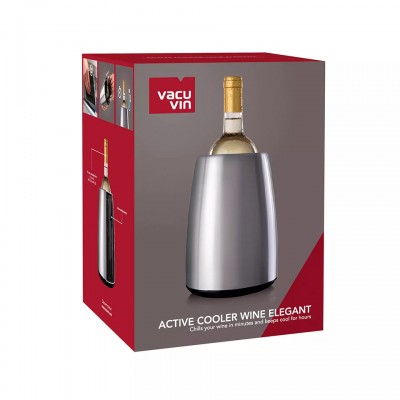 Охладительное ведёрко для вина Vacu Vin Elegant, нержавеющая сталь