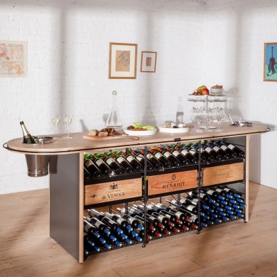 Дегустационный стол Architecture Intérieure du Vin Tasting counter 224 см