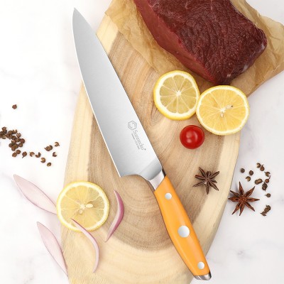 Нож шеф-повара Sunnecko 8 Inch Chef Knife, оранжевый