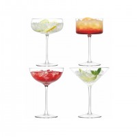 Набор из 4 бокалов-креманок Lsa International Lulu 200-310 мл