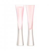 Бокалы для шампанского Lsa International Moya розовый 2 шт. Бокалы для шампанского Lsa International Moya розовый 2 шт.