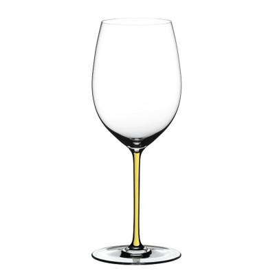 Бокал для вина Riedel Cabernet/Merlot Fatto A Mano Yellow Бокал для вина Riedel Cabernet/Merlot Fatto A Mano Yellow