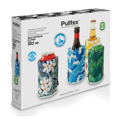 Набор рубашек для охлаждения пива Pulltex 4 Beer Chiller & Identifying
