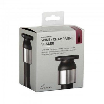 Пробка для вина Rabbit Stainless Steel Wine & Champagne Sealer