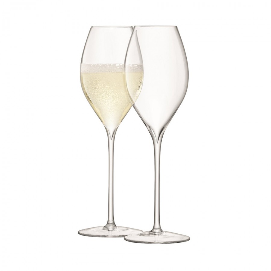 Набор из 2 бокалов для просекко Lsa International Wine, 370 мл