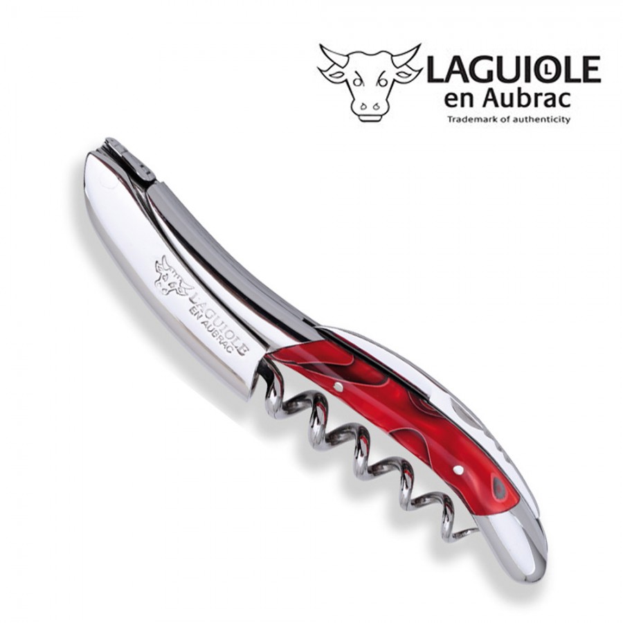 Штопор Laguiole En Aubrac Sommelier Marshmallow Rouge