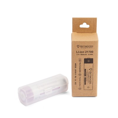 Аккумулятор SKYWOODS 21700, 5000mAh, 1000 циклов перезарядки