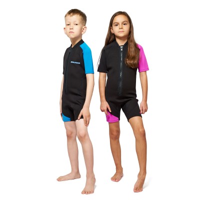 Детский гидрокостюм Salvimar Aquatic, 2 мм, розовый, L, на 12-14 лет