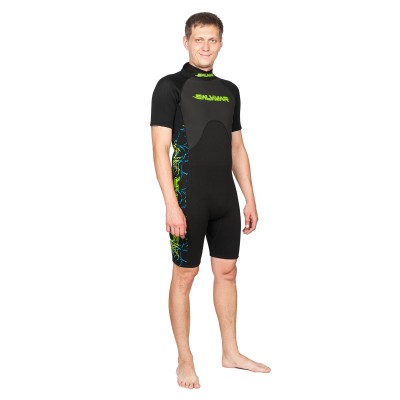 Короткий мужской гидрокостюм Salvimar GARDA Splashy Short Men, 3мм, L