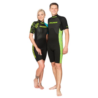 Короткий мужской гидрокостюм Salvimar GARDA Splashy Short Men, 3мм, L