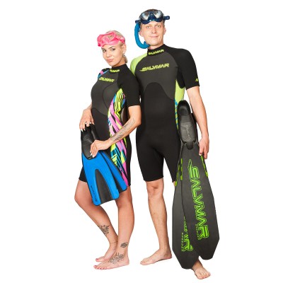 Короткий мужской гидрокостюм Salvimar RIVIERA Shorty Men, 3мм, L