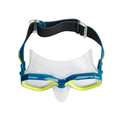 Маска Salvimar MORPHEUS MID подростковая, Голубой/Желтый (8-14 лет)