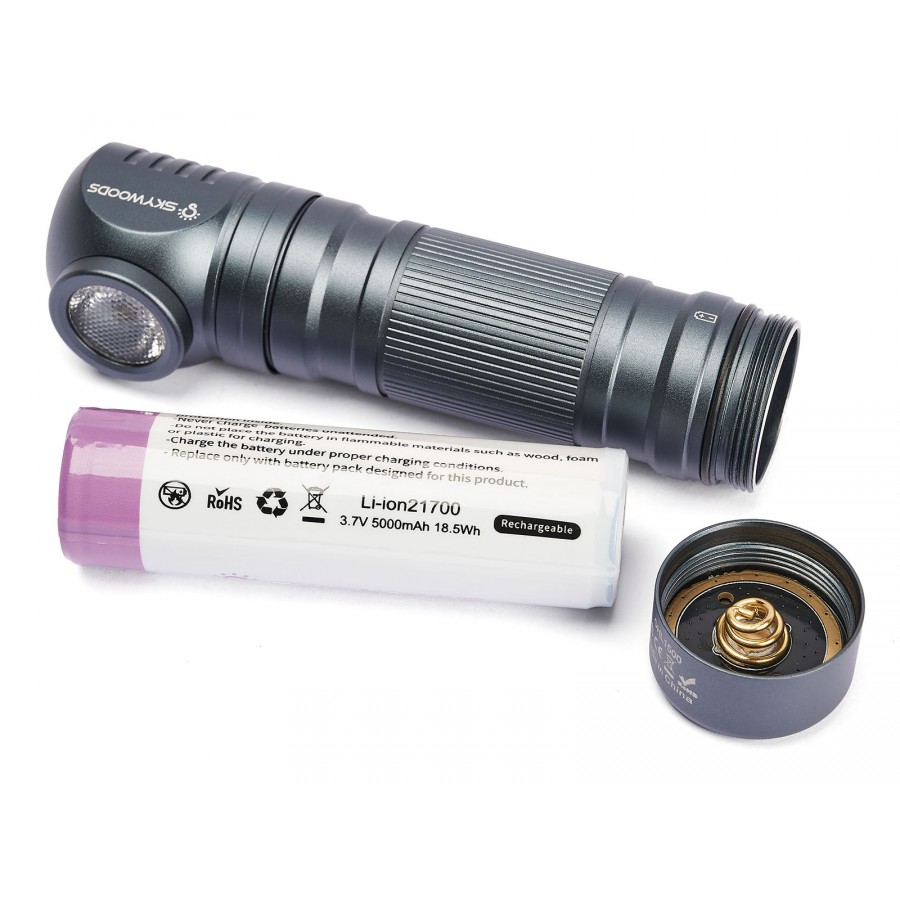 Налобный фонарь SKYWOODS SMAUG 1500 люмен, 5 режимов, подводный Налобный фонарь SKYWOODS SMAUG 1500 люмен, 5 режимов, подводный