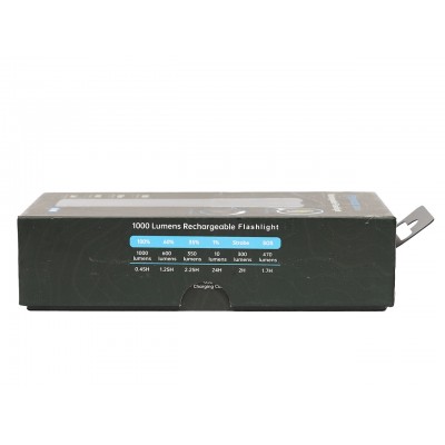 Ручной фонарь SKYWOODS MYSTIC, 1000 люмен, USB-Type C, холодный свет, IP67