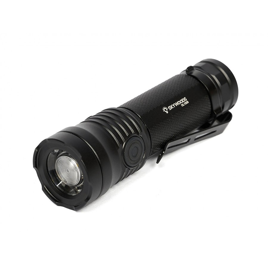 Ручной фонарь SKYWOODS MYSTIC, 1000 люмен, USB-Type C, холодный свет, IP67