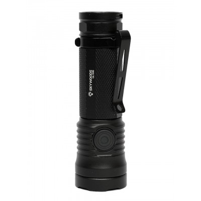 Ручной фонарь SKYWOODS MYSTIC, 1000 люмен, USB-Type C, холодный свет, IP67