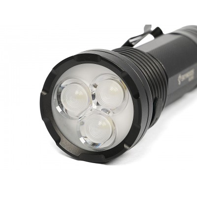 Ручной фонарь SKYWOODS MYSTIC, 3000 люмен, USB-Type C, холодный свет, IP67