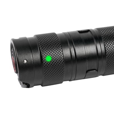 Ручной фонарь SKYWOODS TACTIC, 1800 люмен, USB-Type C, холодный свет, IP67