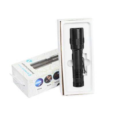 Ручной фонарь SKYWOODS TACTIC, 1800 люмен, USB-Type C, холодный свет, IP67