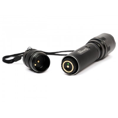 Ручной фонарь SKYWOODS TACTIC, 3000 люмен, USB-Type C, холодный свет, IP67