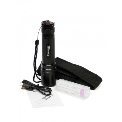 Ручной фонарь SKYWOODS TACTIC, 3000 люмен, USB-Type C, холодный свет, IP67