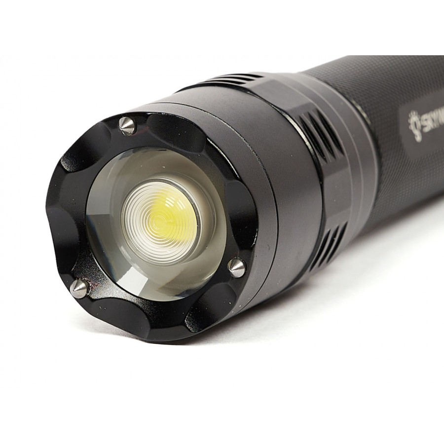 Ручной фонарь SKYWOODS TACTIC, 3000 люмен, USB-Type C, холодный свет, IP67