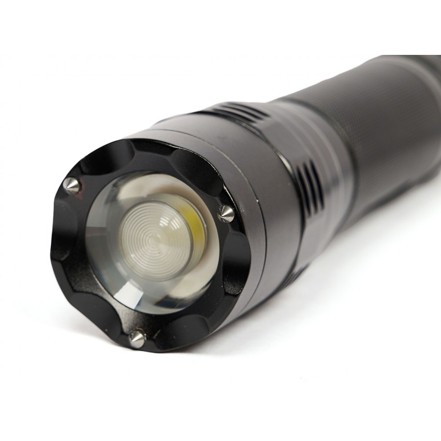 Ручной фонарь SKYWOODS TACTIC, 3000 люмен, USB-Type C, холодный свет, IP67