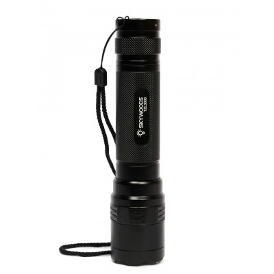 Ручной фонарь SKYWOODS TACTIC, 3000 люмен, USB-Type C, холодный свет, IP67