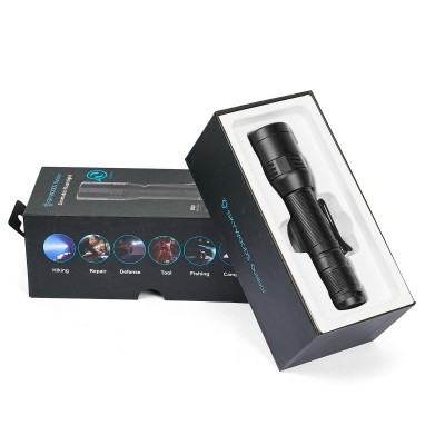 Ручной фонарь SKYWOODS WILD, 1800 люмен, USB-Type C, холодный свет, IP67