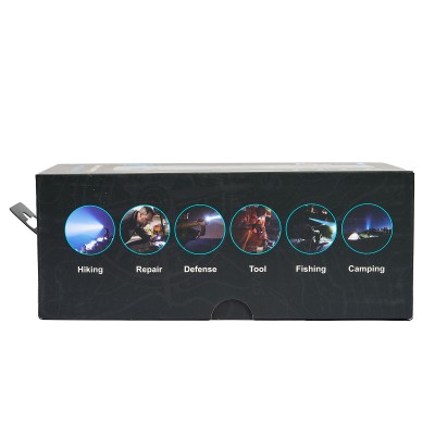 Ручной фонарь SKYWOODS WILD, 1800 люмен, USB-Type C, холодный свет, IP67