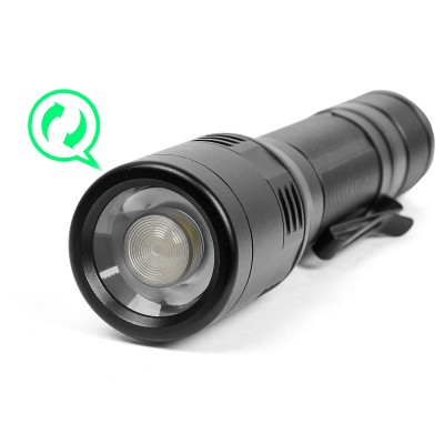 Ручной фонарь SKYWOODS WILD, 1800 люмен, USB-Type C, холодный свет, IP67