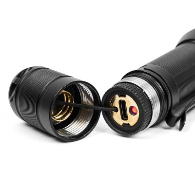 Ручной фонарь SKYWOODS WILD, 1800 люмен, USB-Type C, холодный свет, IP67