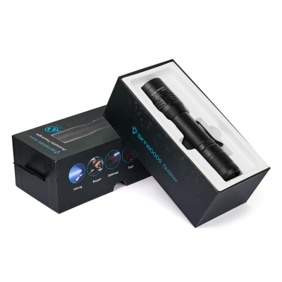 Ручной фонарь SKYWOODS WILD, 2500 люмен, USB-Type C, холодный свет, IP67