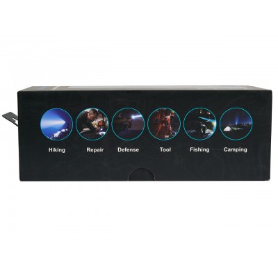 Ручной фонарь SKYWOODS WILD, 2500 люмен, USB-Type C, холодный свет, IP67