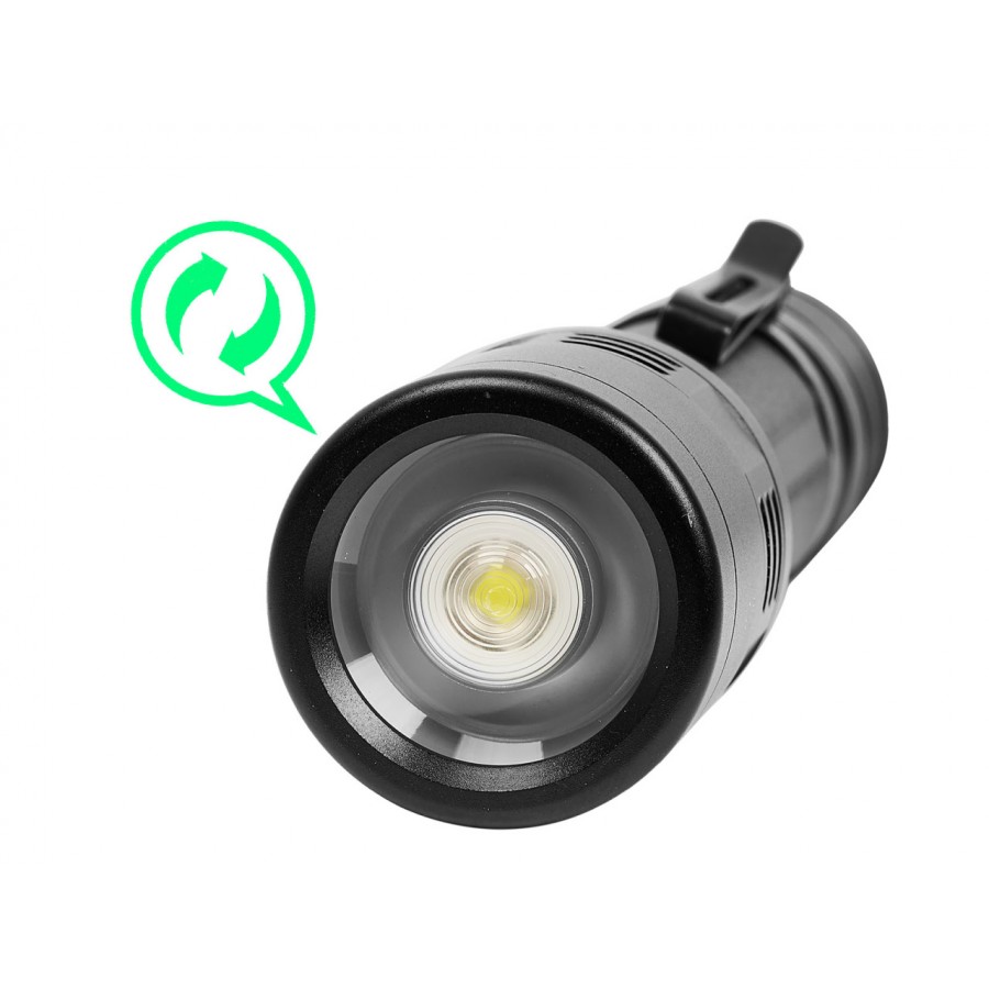 Ручной фонарь SKYWOODS WILD, 2500 люмен, USB-Type C, холодный свет, IP67