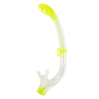 Трубка детская с клапаном для снорклинга Salvimar DEB, лимонная